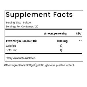 Cápsulas de Aceite de Coco de Suplementos Herbales OEM, Gran Venta para Adultos, No para Adolescentes, Niños o Mujeres Embarazadas - Product Image 2