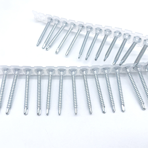 Tornillo Autoperforante para Paneles de Yeso, Cabeza de Trompeta, Acero al Carbono Galvanizado con Zinc Blanco, Métrico, Marca <span class=keywords><strong>SUNO</strong></span> - Product Image 2