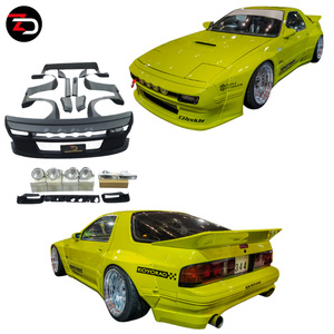 <span class=keywords><strong>Prix</strong></span> usine Rocket B Kit de <span class=keywords><strong>carrosserie</strong></span> de Style large pare-chocs avant pare-chocs arrière emballage jupe latérale garde-boue fusées <span class=keywords><strong>aile</strong></span> pour RX7 FC 1986-1992 - Product Image 1