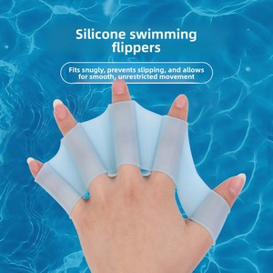 Ailerons de natation et de plongée unisexes pour adolescents, adultes et enfants, en forme de palmes de <span class=keywords><strong>canard</strong></span> et de grenouille - Product Image 2