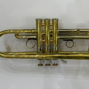 Trompette artisanale en <span class=keywords><strong>laiton</strong></span> jaune de qualité professionnelle, fabrication OEM, qualité supérieure, pour professeur de trompette - Product Image 4