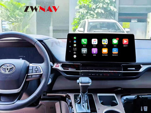 Grabadora Multimedia Android 11 DE 12,3 ', REPRODUCTOR DE Radio, navegación GPS, unidad principal estéreo para coche, Carplay para Toyota Sienna <span class=keywords><strong>2020</strong></span> 2021 - Product Image 2