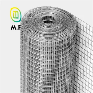 Reinforcing Stainless Steel Welded Wire Mesh Roll Bird Cage Chicken Pens Rabbit Cages
