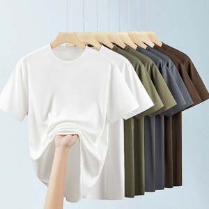 T-shirt en coton Pima de qualité supérieure, t-shirt en jersey vierge de luxe, fabricant de t-shirts en coton Pima pour hommes - Product Image 5