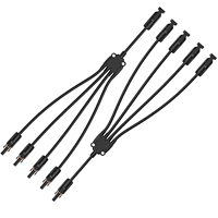 Câble solaire DC, connecteur de branche pour panneau solaire, connecteurs de câble solaire 4mm 6mm TUV
