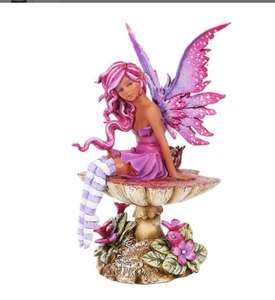 Statue de fée japonaise en polyrésine, Figurine de fée importée de large, décoration de maison - Product Image 1