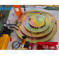 Aparato de prueba de carga de cojinete de placa de suelo 500kn