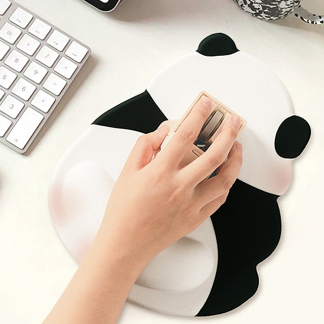Adult 3D Anime Sexy Girl Gaming Ergonomic Square Natural Rubber Mouse Pad Wrist Rest Breasts Design Cartoon Style Office Use