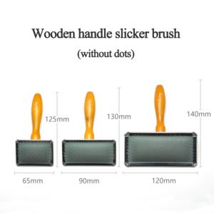 Baoli OEM Pettine Per Cani Brosse Chiens 65x125mm spazzola Per toelettatura Per Cani in acciaio inossidabile Pettine Per peli di cane spazzola Per animali domestici - Product Image 2