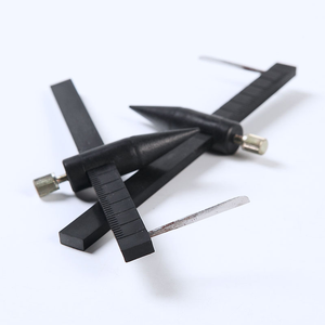 Zwart Hout Keramische Aardewerk Klei Remklauwen Meten Cirkel Aardewerk Snijden Kompas Snijders Liniaal Gereedschap Voor Cirkelvormige - Product Image 5