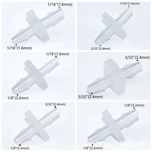 Conectores de Manguera de Pagoda Rectos Cuadrados de Plástico PP de Alta Calidad, Reductores de Diámetro Iguales, Accesorios para Tuberías de Fluidos, Otros - Product Image 1