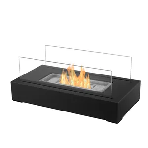 TT-28 Decorative Mini Kamin Indoor Fire Outdoor Bio Ethanol Fireplace Table Top Fire Bowl