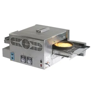 Commercial Kitchen 12 Inch Stainless Steel Restaurant Equipment Electric Rotary Conveyor Belt Pizza Oven