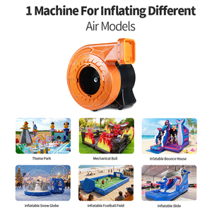 Jeu <span class=keywords><strong>de</strong></span> carnaval gonflable commercial AirFunPro en PVC, jeu <span class=keywords><strong>de</strong></span> tir sur cible à 3 rangées, basket-ball, château gonflable, terrain <span class=keywords><strong>de</strong></span> football facile à <span class=keywords><strong>installer</strong></span> - Product Image 6