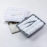 Factory Custom Free Samples Airline Cotton Towels Airline square Towels Custom Disposable Hand Towels