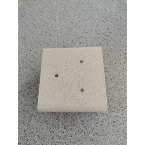 Soporte para luz de advertencia solar, placa de montaje de acero, diseño de 3 orificios para uso en exteriores - Product Image 1