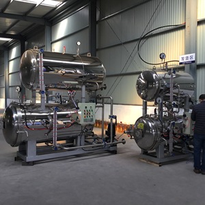Glass Can Sterilizer, <strong>Fish</strong> Can Sterilization <strong>Kettle</strong>, PP Bottled Food Production Line Equipment - Product Image 5