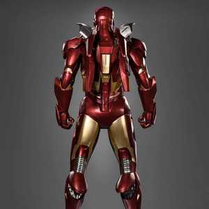 Chất Lượng Cao Sắt Người Đàn Ông Điêu Khắc Marvel Sắt Người Đàn Ông Đánh Dấu 7 Sống Động Như Thật Bức Tượng Nhựa Cho Trang Trí Nội Thất - Product Image 6