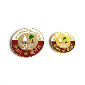 Qatar Mobile autocollant état du Qatar fête nationale Qatar drapeau carte aimant broche Badge téléphone portable autocollant - Product Image 5