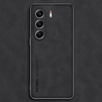 Coque Pour Tecno Camon 40 4G en Cuir Synthétique Mat Rigide, Protection d'Appareil Photo pour Tecno Camon 40 40 Pro Premier