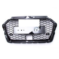 Kit carrosserie de haute qualité en ABS, pare-chocs avant avec grille nid d'abeille et ACC pour Audi A3 S3, mise à niveau vers RS3 2017 2018 2019