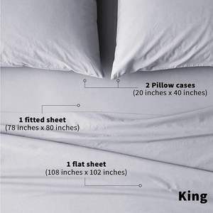 Versand bereit 4-teiliges Luxus-Satin-Bettwäsche set Soft Silky Smooth Bettwäsche set aus Bambus gewebe - Product Image 6