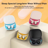 MAXFORCE C27 Mini TWS Auriculares Sleep Auriculares Diseño deslizante LED Indicador de batería JL 2024 Último OEM ODM Fábrica al por mayor