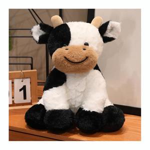 Vache en peluche de 20/30/50/70 cm, vache en peluche douce, animal de <span class=keywords><strong>ferme</strong></span> en peluche pour <span class=keywords><strong>la</strong></span> fête de Pâques - Product Image 1