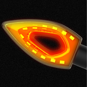 Motoled 12V Xe Máy Rẽ Chỉ Số Ánh Sáng Xe Máy LED Rẽ Tín Hiệu Ánh Sáng Xe Đạp Chảy Lần Lượt Ánh Sáng - Product Image 3