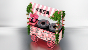 Carrito <span class=keywords><strong>de</strong></span> algodón móvil, carrito <span class=keywords><strong>de</strong></span> dulces con ruedas - Product Image 2