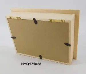 Wood Frame Photo Hot Sale Custom Display Case Wooden Photo Shadow Box Frames Eco-friendly Storage Wood HY Laser Engraving 1 Color HYQ171028