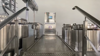Équipement de mélange de produits chimiques pour crème solaire 500L, homogénéisateur cosmétique chauffé, émulsifiant sous vide, mélangeur émulsifiant sous vide