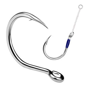 <span class=keywords><strong>Plamer</strong></span> #1/0ตะขอตกปลาคู่ทำจากเหล็กกล้าคาร์บอน5/0 4/0 3/0 2/0เบ็ดตกปลาคู่เบ็ดตกปลาทะเล - Product Image 4