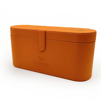 Boîte cadeau rigide en cuir PU pour sèche-cheveux - Rangement portable à fermeture magnétique avec options personnalisables
