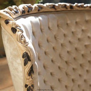 En popüler lüks mobilya oturma odası daire klasik arap sandalye seti kumaş 2025 tekli koltuk - Product Image 2