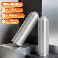Produit le plus vendu, personnalisable, respectueux de l'environnement, conteneur d'emballage de gaz haute pression de 1000 ml, bouteille en aluminium