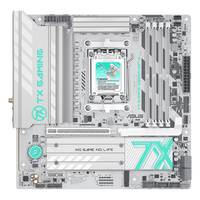 Nouvelle carte mère de jeu AMD AM5 M.ATX TX B850M PLUS WiFi, design entièrement blanc, DDR5 double canal, PCIe5.0, alimentation durable
