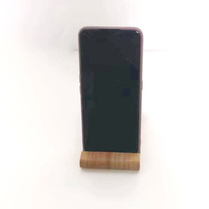 Soporte de bambú para teléfono, soporte de escritorio de madera, soporte portátil para personas perezosas para ver videos - Product Image 4