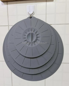 5pcs BPA-Free Silicone <b>Pot</b> <b>Lids</b> 5-14 Inch Microwave Suction Cover with Splatter Protection for <b>Pots</b> Cooking Tools - Product Image 6