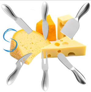 Cuchillos para Untar Queso y Mantequilla DF01, Juego de Cuchillos de Acero Inoxidable de una Pieza, Regalos para Fiestas de Cumpleaños - Product Image 1