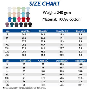 2025 Summer Essential Crewneck Premium 240GSM Combed Cotton T-Shirt - Product Image 4