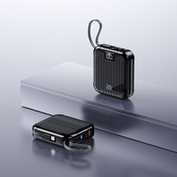 Cargador Portátil Ultra Delgado con Pantalla Digital PD22.5W, 10000mAh, con Logotipo Personalizado, Iluminación LED, Carga Rápida para Móviles