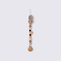Pendentif en bois de hêtre personnalisé avec logo, étiquette personnalisée, décorations en bois pour bouteilles d'eau, jouet de dentition ou accessoire décoratif