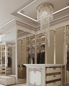 Cloakroom Wardrobe Walk-in <b>Corner</b> Villa Throughout the House Cabinet - Product Image 2