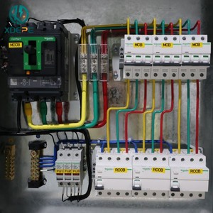Caja de Distribución Eléctrica con Interruptor de Alimentación de 380V, Estación de Carga y Disyuntor - Product Image 1