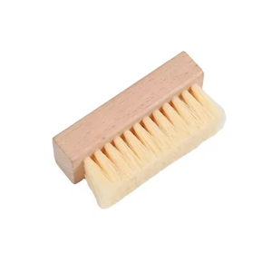 Vente en gros usine, faible MOQ, ensemble de brosses de nettoyage pour chaussures en bois avec gomme à daim - Product Image 5