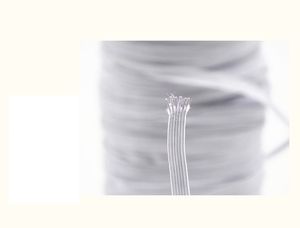 Custom Woven Elastic Bands 3/8 Flat Cord Stretch Strap <b>Sewing</b> and Crafting Braided Elastic Straps Direct From Factory - Product Image 2