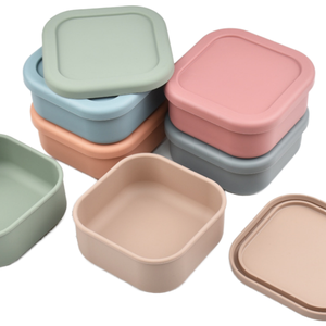 Boîte à lunch en silicone <span class=keywords><strong>pour</strong></span> congélation, boîte de conservation <span class=keywords><strong>alimentaire</strong></span> de qualité <span class=keywords><strong>alimentaire</strong></span>, étanche, organisateur de cuisine, boîte de rangement <span class=keywords><strong>pour</strong></span> aliments, boîte à bento - Product Image 1