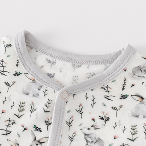 Collezione Estiva Personalizzata di Abbigliamento per Neonati in Bambù con Bottoni a Scatto per Bambini e Bambine di 12-18 <span class=keywords><strong>Mesi</strong></span>, Tessuto OEKO-TEX - Product Image 3