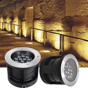 Projecteur LED d'angle encastré extérieur étanche à angle réglable pour éclairage de façade et de mur - Product Image 1
